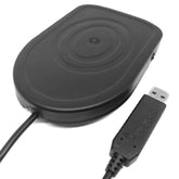 Teclado y ratón con pedal de control USB de metal para PC, 1 pedal (metal)